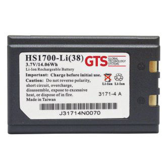 Global Technology Systems BTRY ZEB SPT1700 3800MAH, 21-60332-01